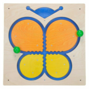 Butterfly wall panel