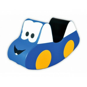 Soft Play Foam Swing Car Blue