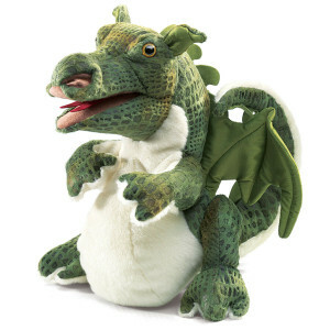 Baby Dragon Hand Puppet