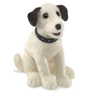 Sitting Terrier Hand Puppet