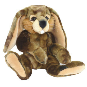 Cuddly toy Rabbit - Brown Bunny Claude - 30 cm - Plush Cuddly Toys - Hansa
