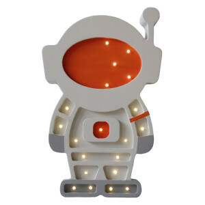 Wooden Night Light Astronaut - Magical LED Ambient Lighting with Dimmer and Timer - Perfect for Babies and Toddlers - Wall Lamp for the Bedroom and Nursery.