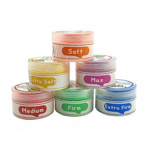 Sensory Tactile Theraputty - Therapy Putty - Set of 6 different colours and hardnesses - Hand training - Finger training - Arthritis