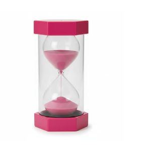 Mega Hourglass – 2 Minutes – Educational and Durable Toy for Children - Height 30 cm x Ø 15 cm