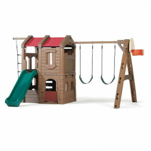 Naturally Playful Adventure Lodge Play Center With Glider - Step2 (801400)