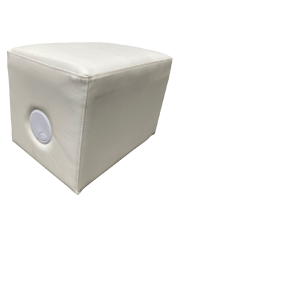 Padded Fiber Optic Seat with Protective Edge – Sensory Seating for Children | Safe Visual Stimulation & Relaxation (Fiber Optic Kit Not Included)