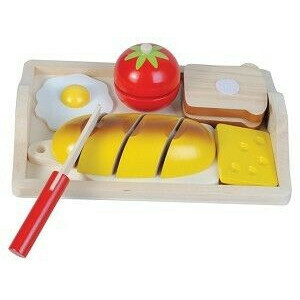 Breakfast cutting set incl tray - New Classic Toys (0582)