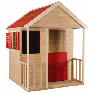 Wooden Playhouse with veranda - FSC - EU product